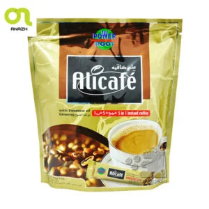 قهوه جینسینگ گلد (طلایی) علی کافه Alicafe مدل 5 در 1-اناژ