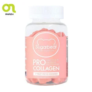 پاستیل پروکلاژن (کلاژن+ویتامین) شوگربیر | Sugar bear pro collagen gummies-اناژ