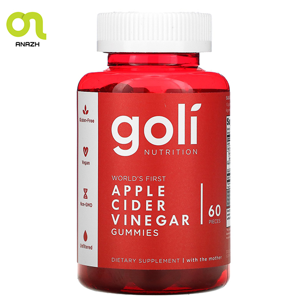 پاستیل لاغری سرکه سیب گلی Goli Apple Cider Vinegar-اناژ