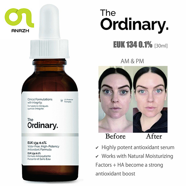 سرم ضد قرمزی و جوانساز اوردینری The Ordinary EUK 134 0.1% Antioxidant-اناژ