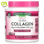 پودر کلاژن فوق العاده قوی نیچرز تروث ULTRA COLLAGEN GRASS FED PEPTIDES-اناژ