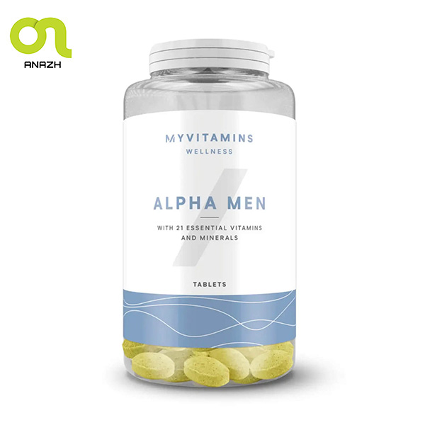 آلفا من مای ویتامینز 240 عددی(Myvitamins Alpha Men)-اناژ