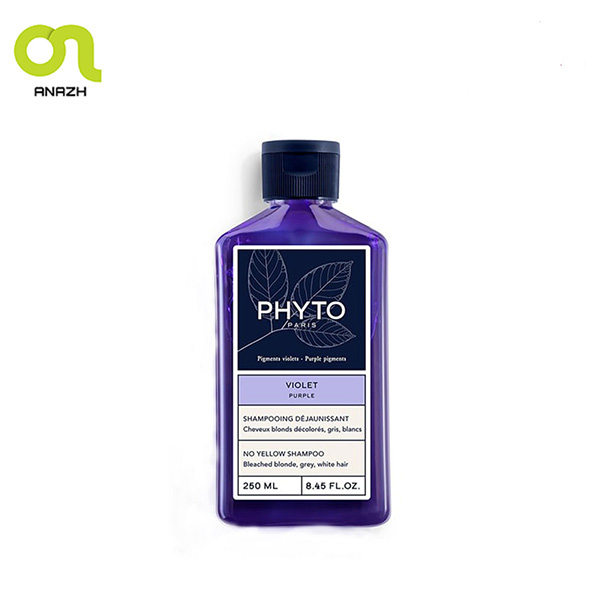 شامپو ضد زردی فیتو ویولت250میل Phyto Violet Purple Shampo-اناژ