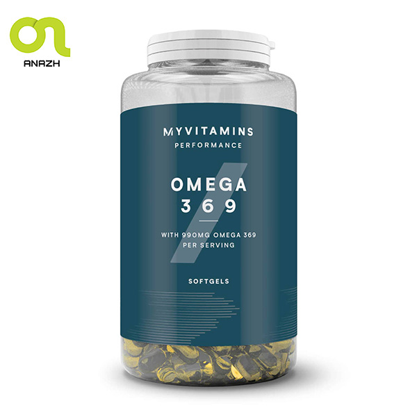 امگا 369 مای ویتامینز | Myvitamins omega 369 softgels-اناژ